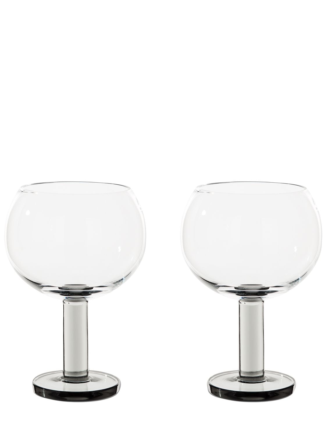 Image of Set Of 2 Puck Balloon Glasses