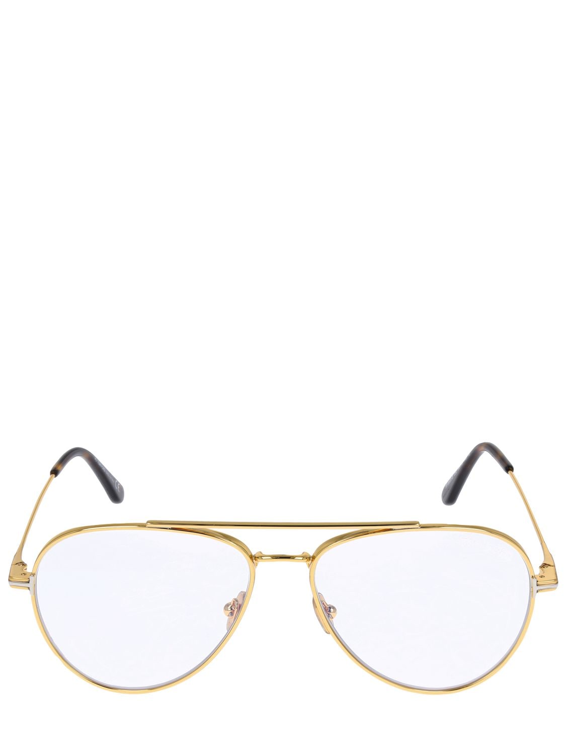 tom ford glasses gold