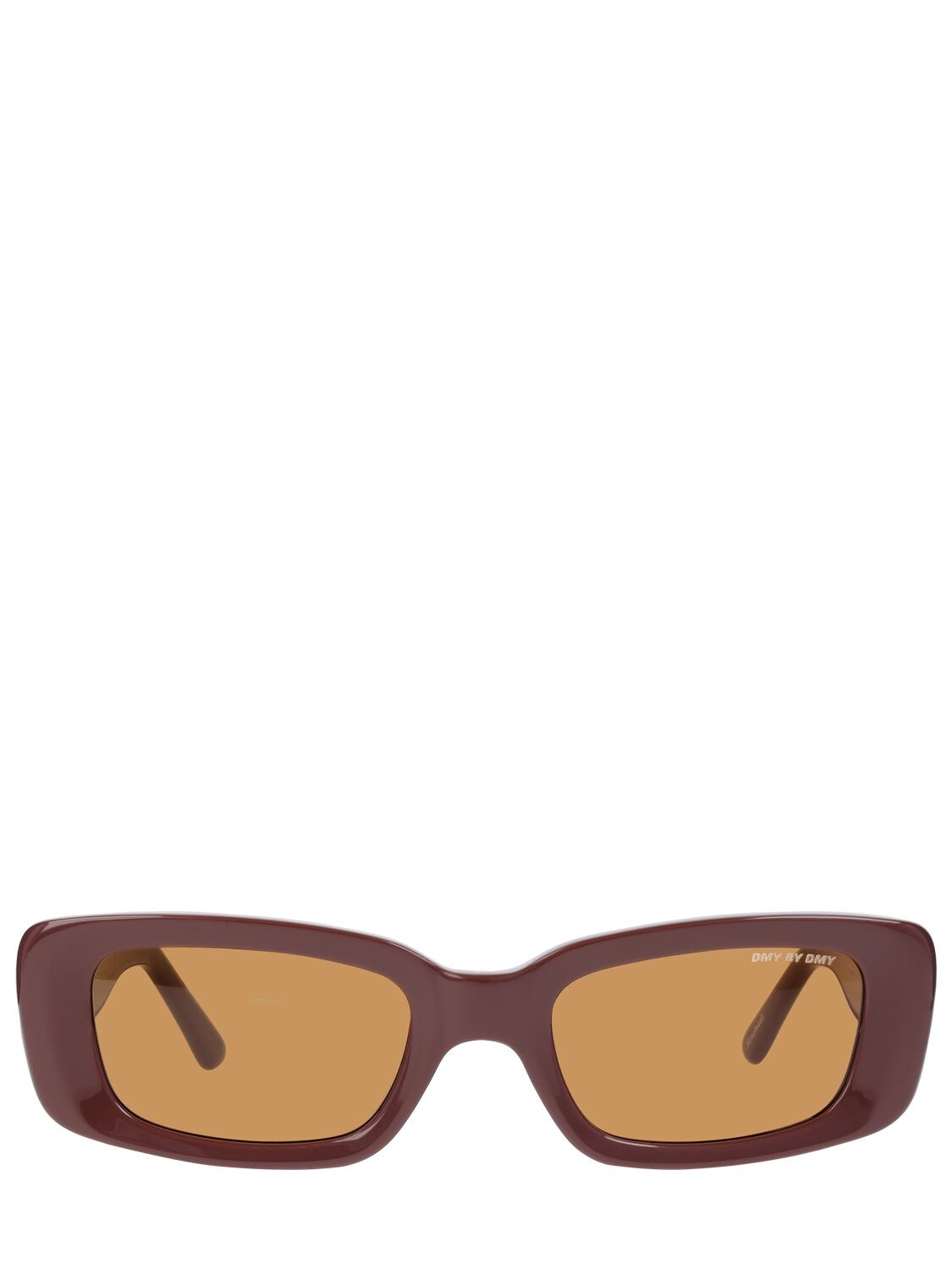 Dmy By Dmy Preston Squared Acetate Sunglasses In Brown