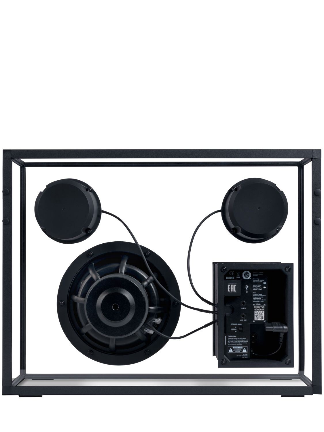 Shop Transparent Speaker In Black