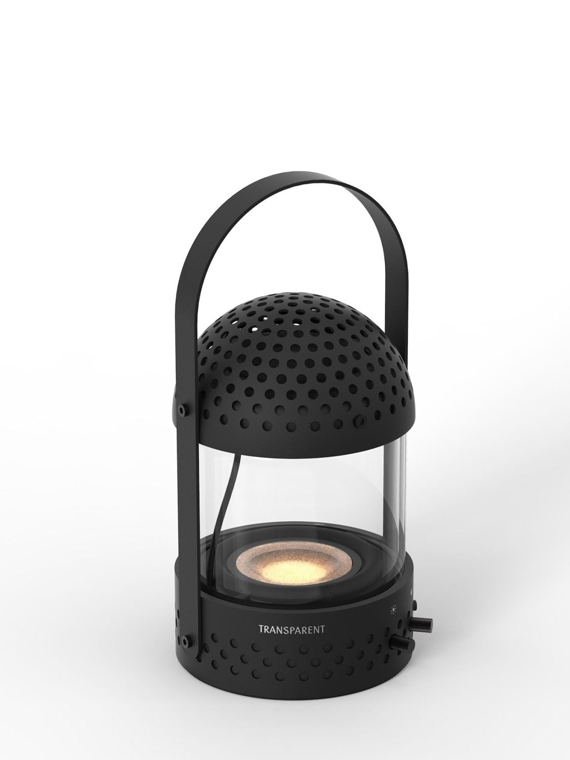 Shop Transparent Light Speaker In Black