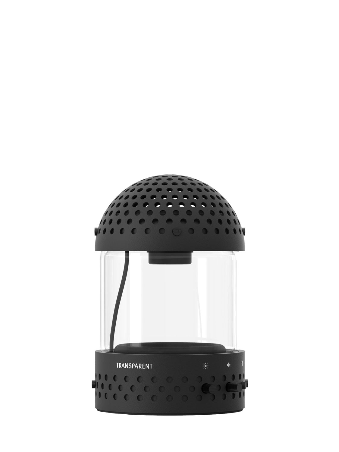 Shop Transparent Light Speaker In Black