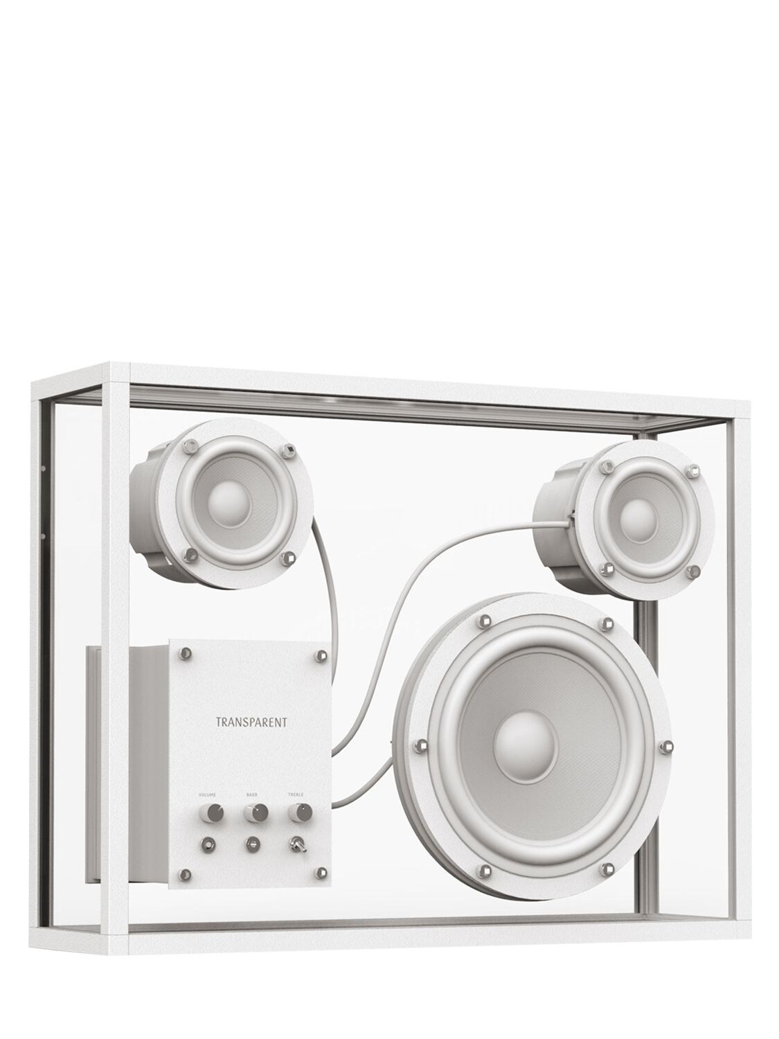 Shop Transparent Speaker In White