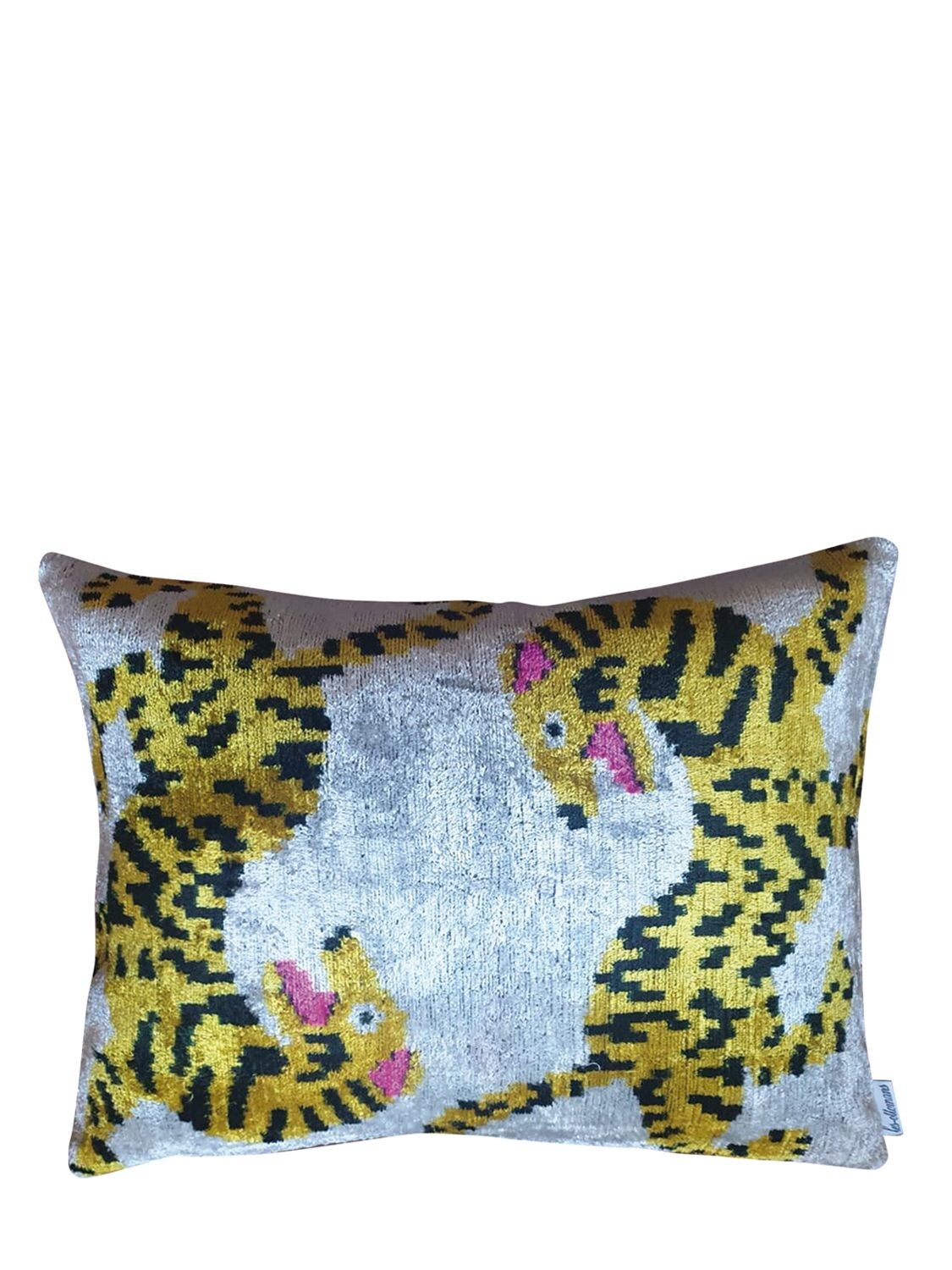 LES OTTOMANS COTTON VELVET CUSHION 