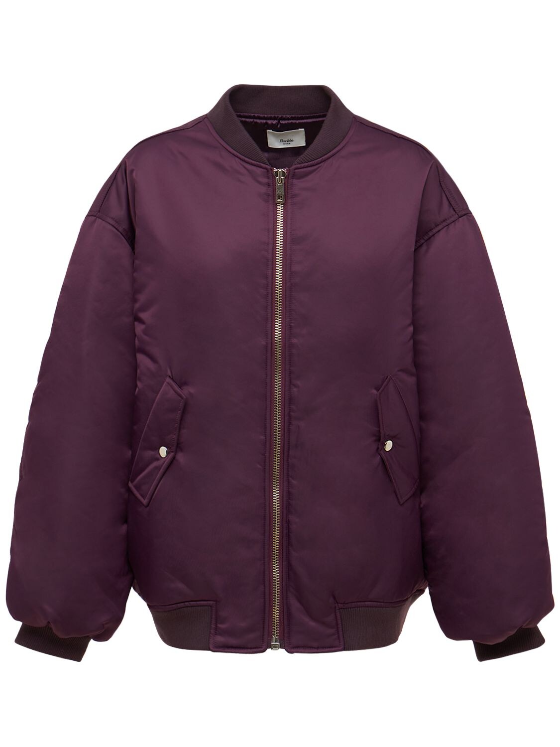 THE FRANKIE SHOP ASTRA NYLON BOMBER JACKET