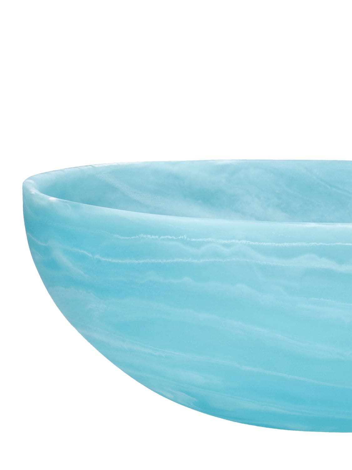 Shop Nashi Home Wave Large Bowl In Blue