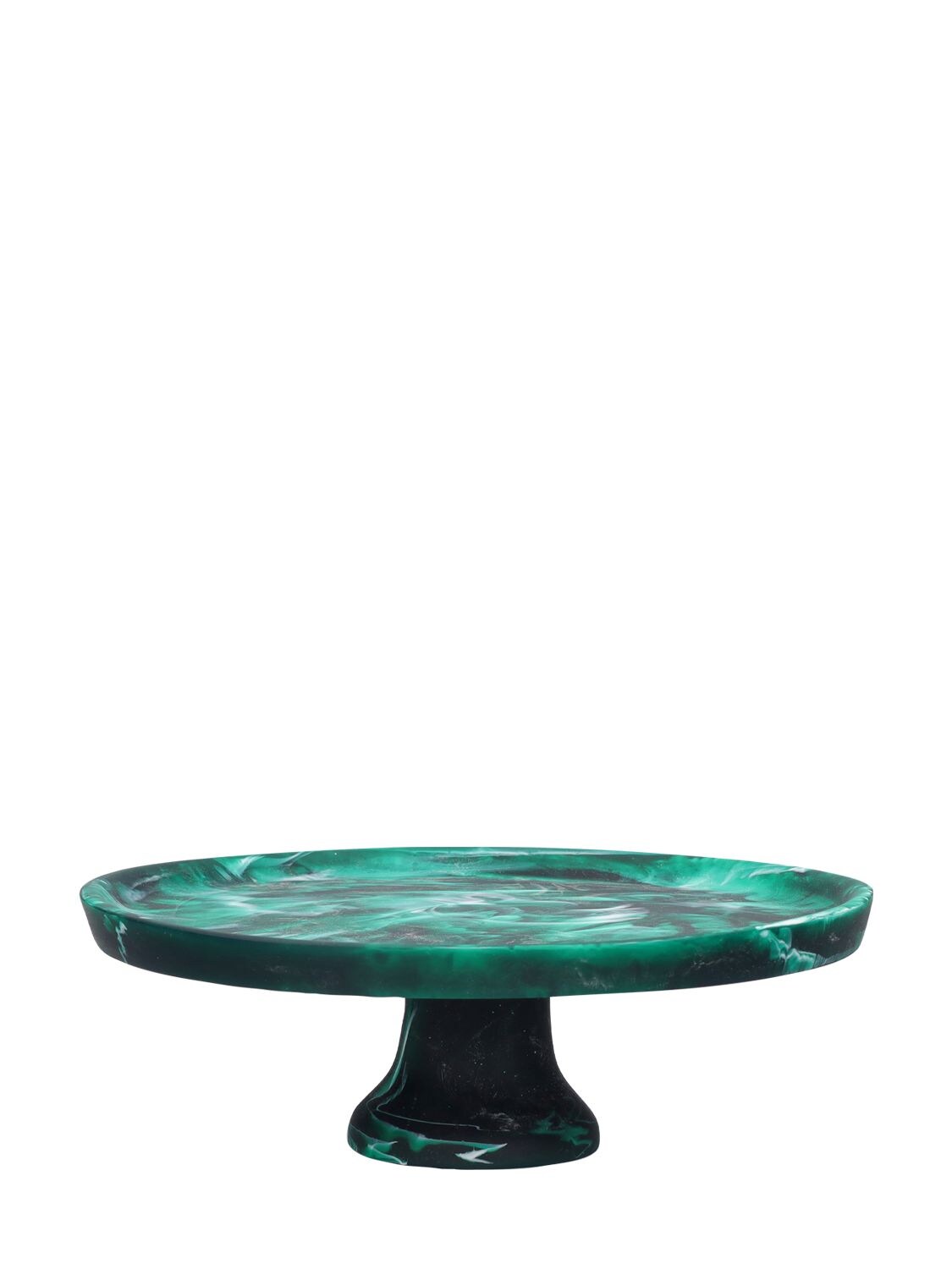 Shop Nashi Home Medium Footed Cake Stand In Green