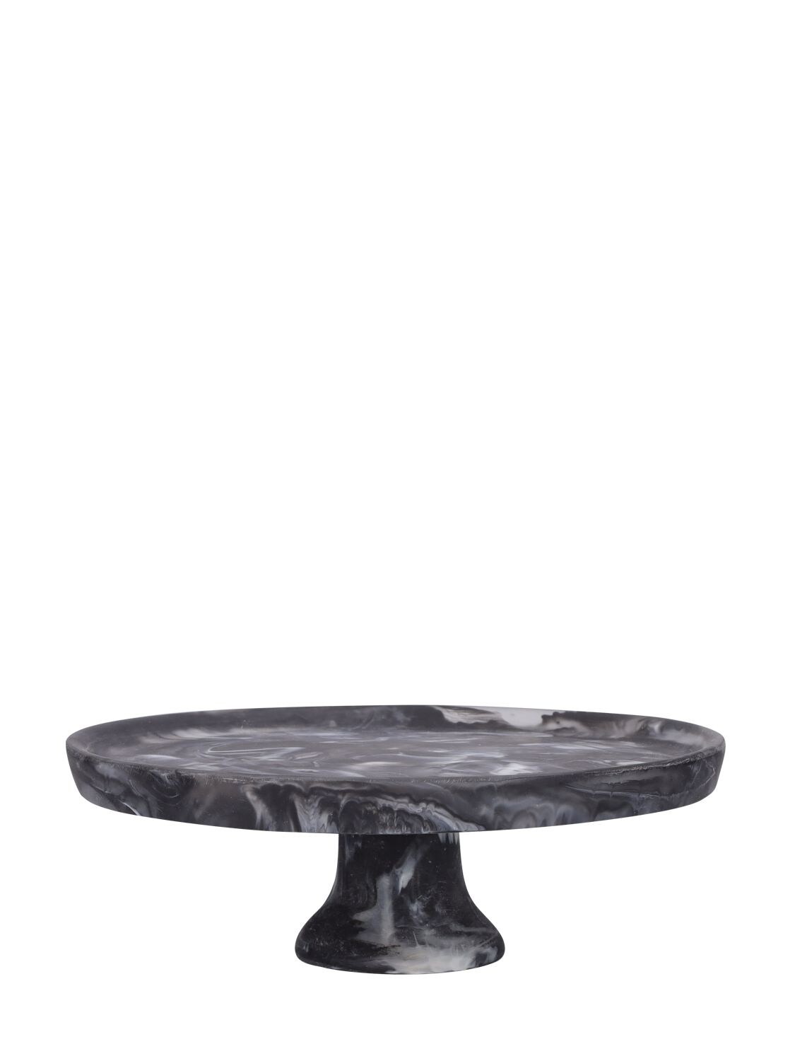 Shop Nashi Home Medium Footed Cake Stand In Black