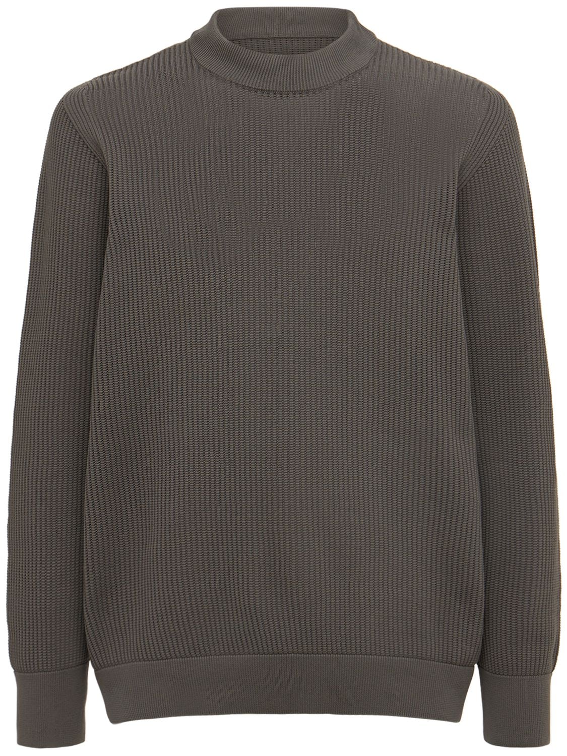 Esc Cotton & Silk Blend Crewneck Sweater