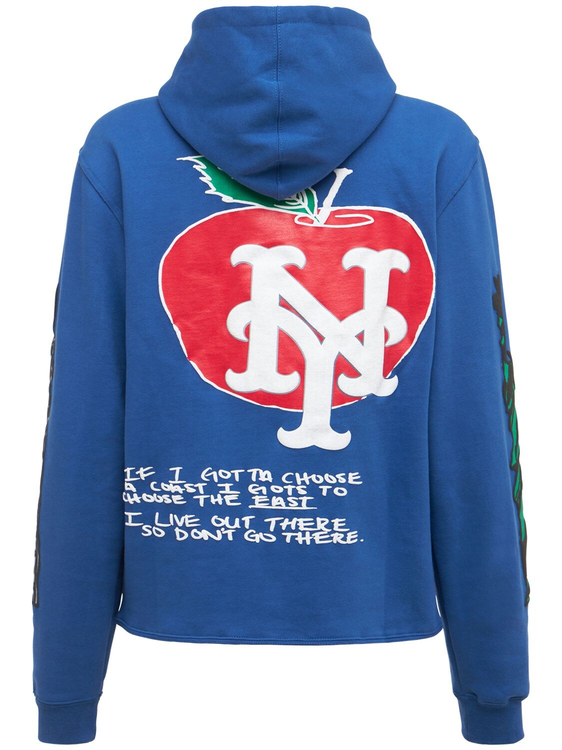 HOMME + FEMME LA Cali To Nyc Cotton Sweatshirt Hoodie