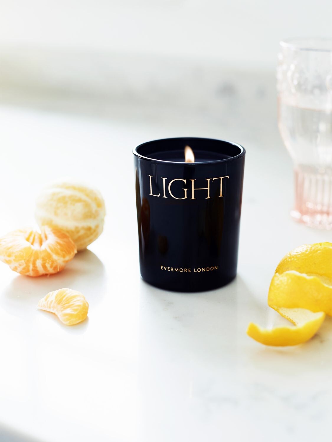 Shop Evermore 300g Light Scented Candle In Black