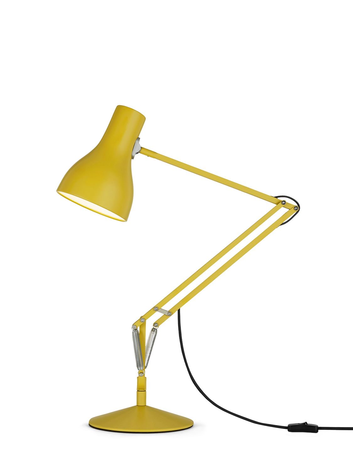 Shop Anglepoise Margaret Howell Type 75 Desk Lamp In Yellow
