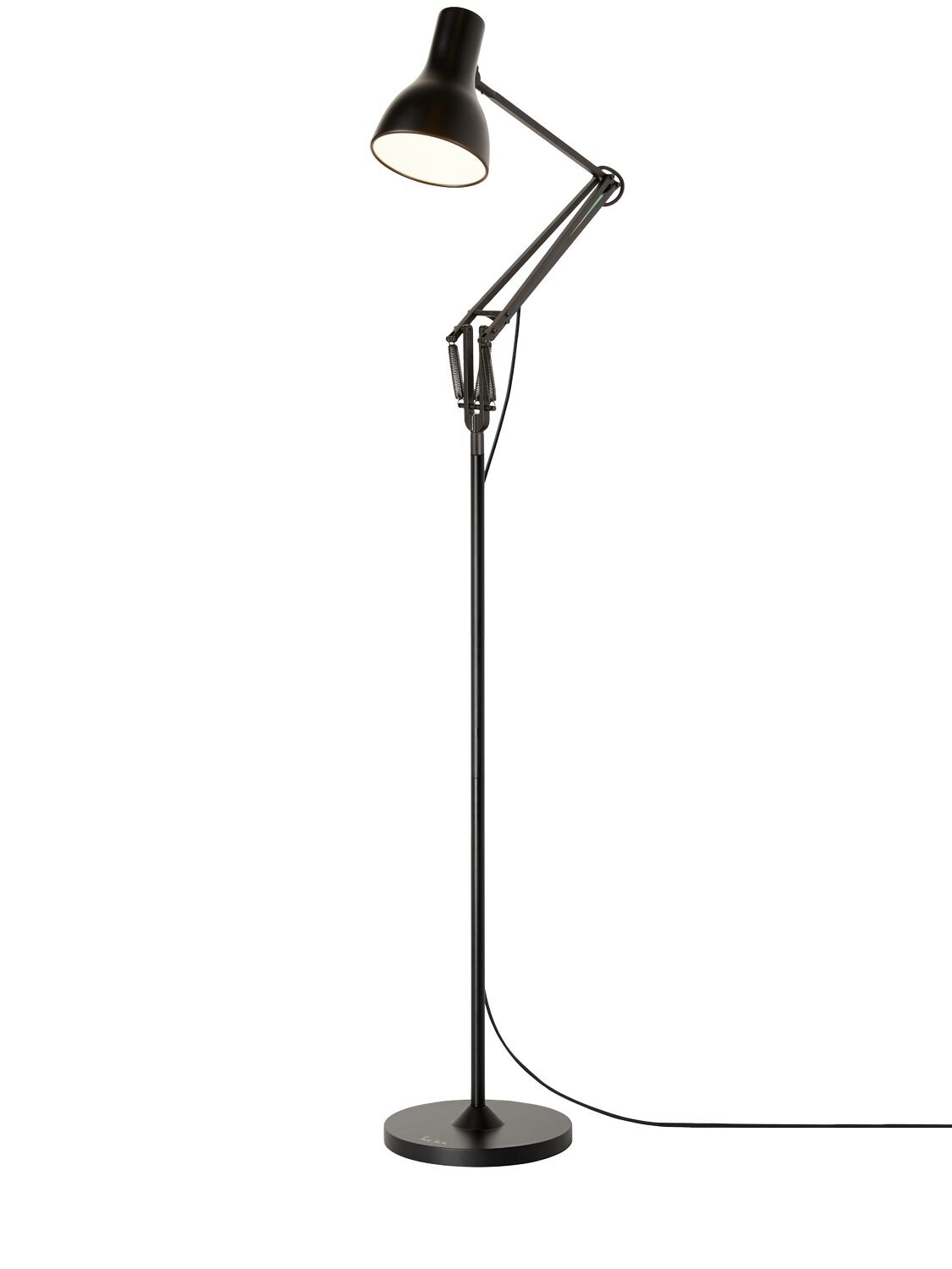Shop Anglepoise Type 75 Floor Lamp  + Paul Sm In Black