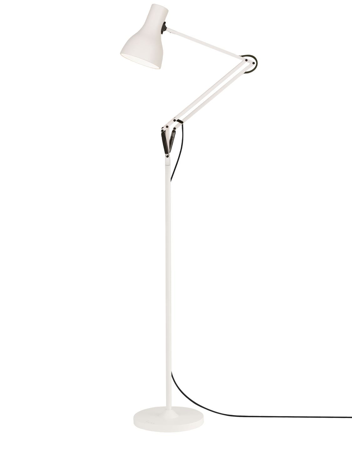 Anglepoise Type 75 Floor Lamp  + Paul Sm In White