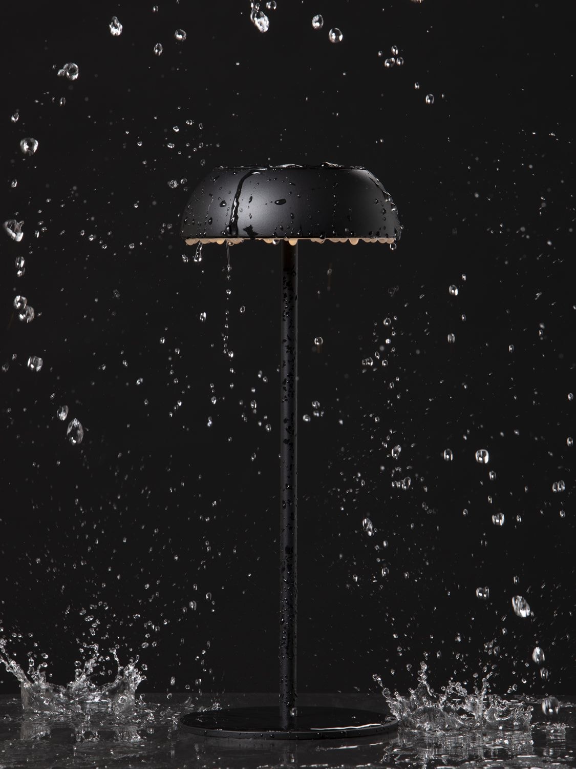 Shop Axolight Float Table Lamp In Black
