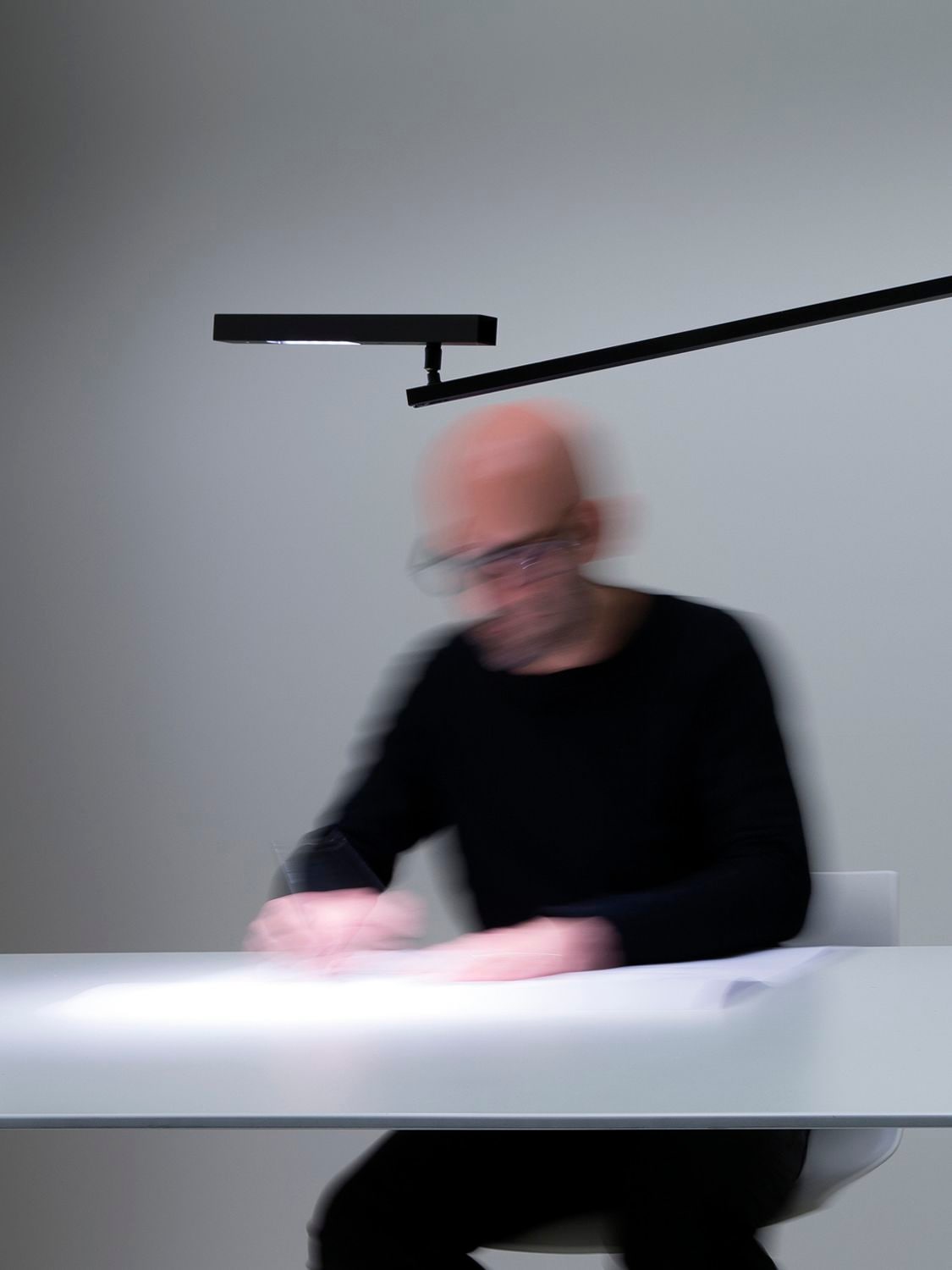 Shop Davide Groppi Morsetto Table Lamp In Black