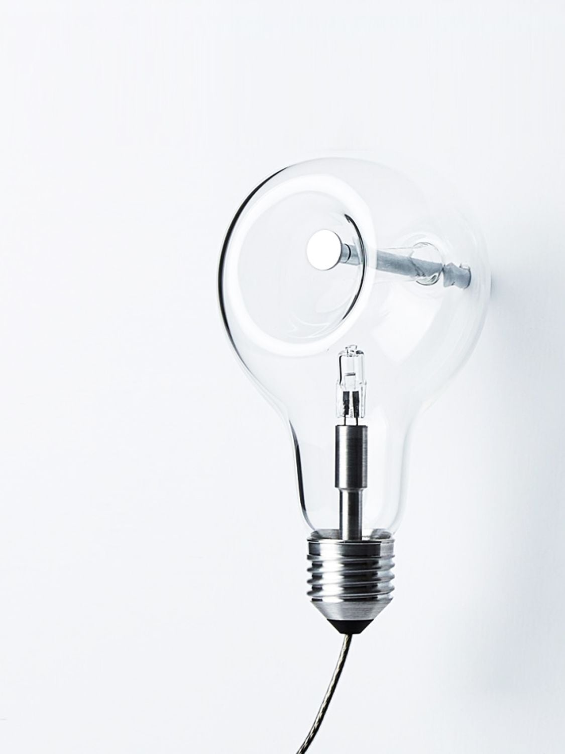 Davide Groppi Edison's Nightmare Wall Lamp In Transparent