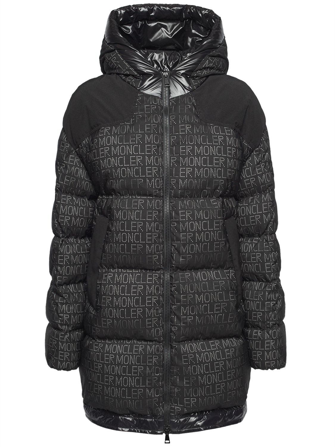 Moncler Grandval Nylon Down Jacket In Black | ModeSens