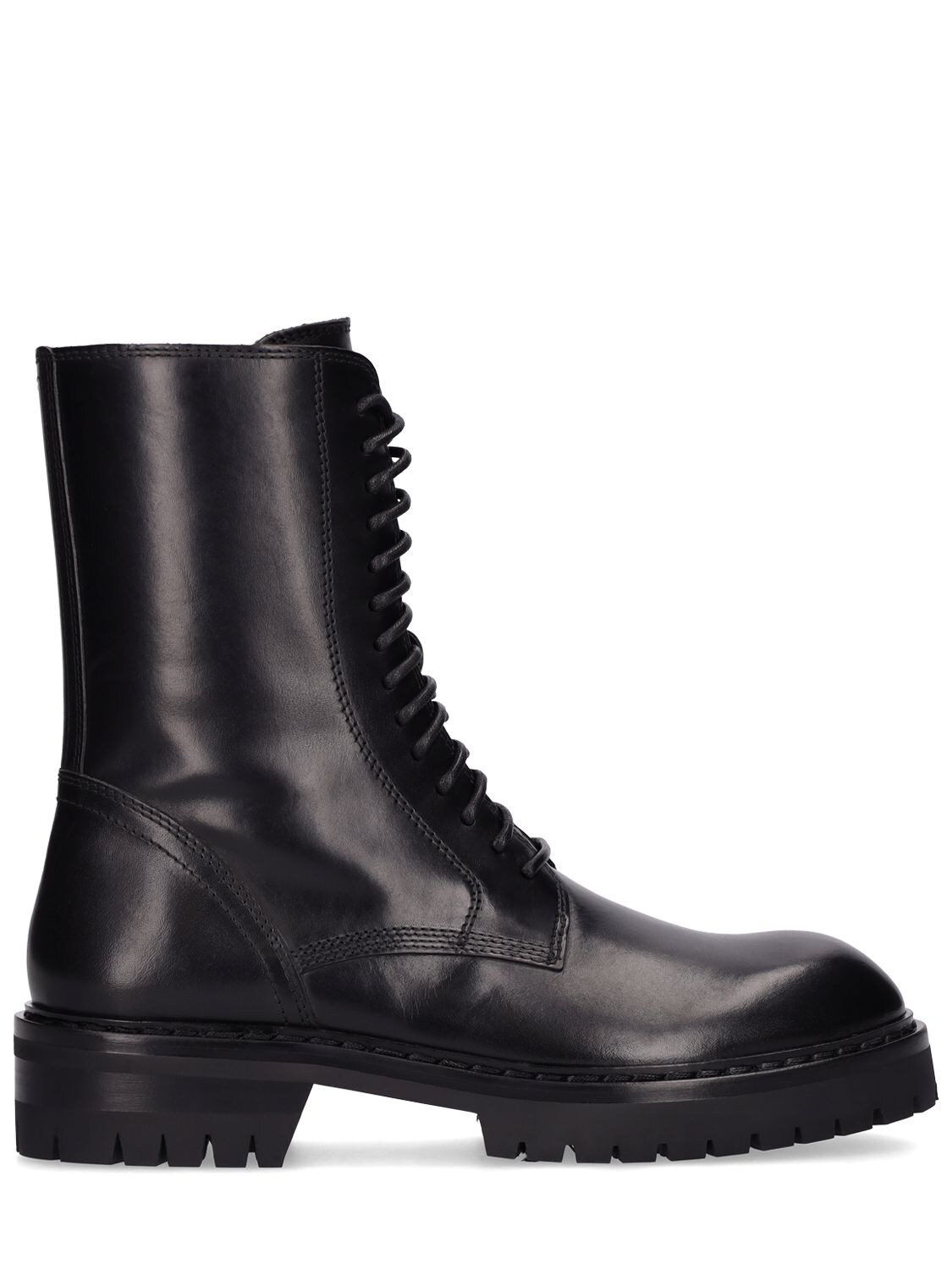 ANN DEMEULEMEESTER 30MM ALEC LEATHER ANKLE BOOTS