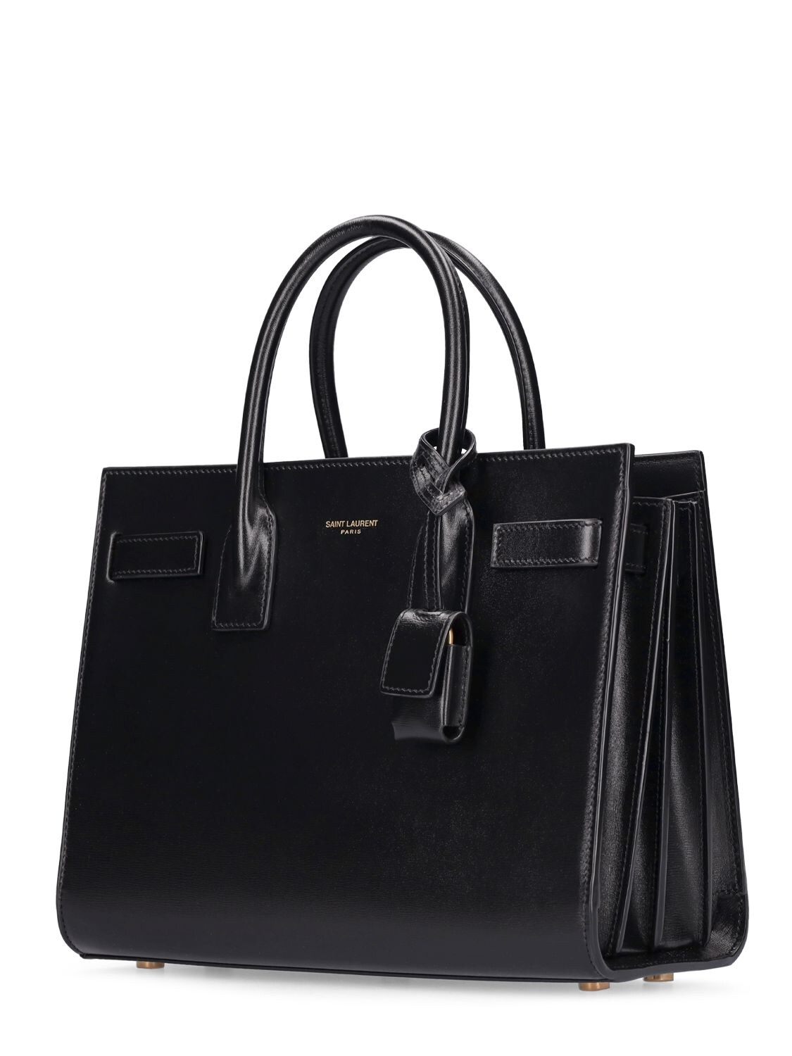 Black Sac de Jour Baby leather handbag, Saint Laurent