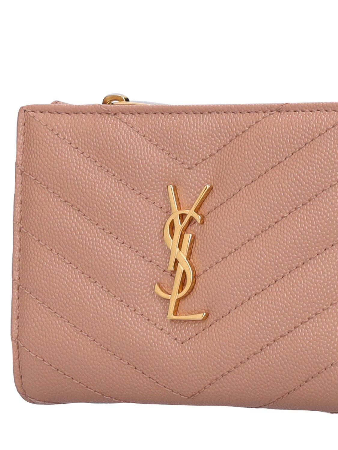 YVES SAINT LAURENT LEATHER WALLET – Society Of Vintage