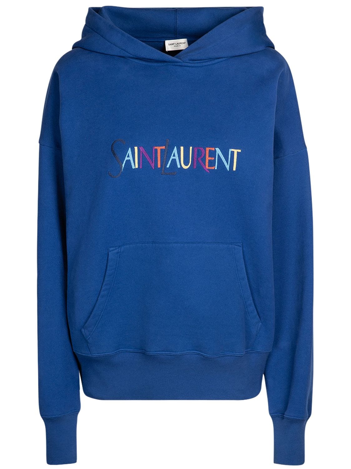 Image of Embroidered Cotton Hoodie