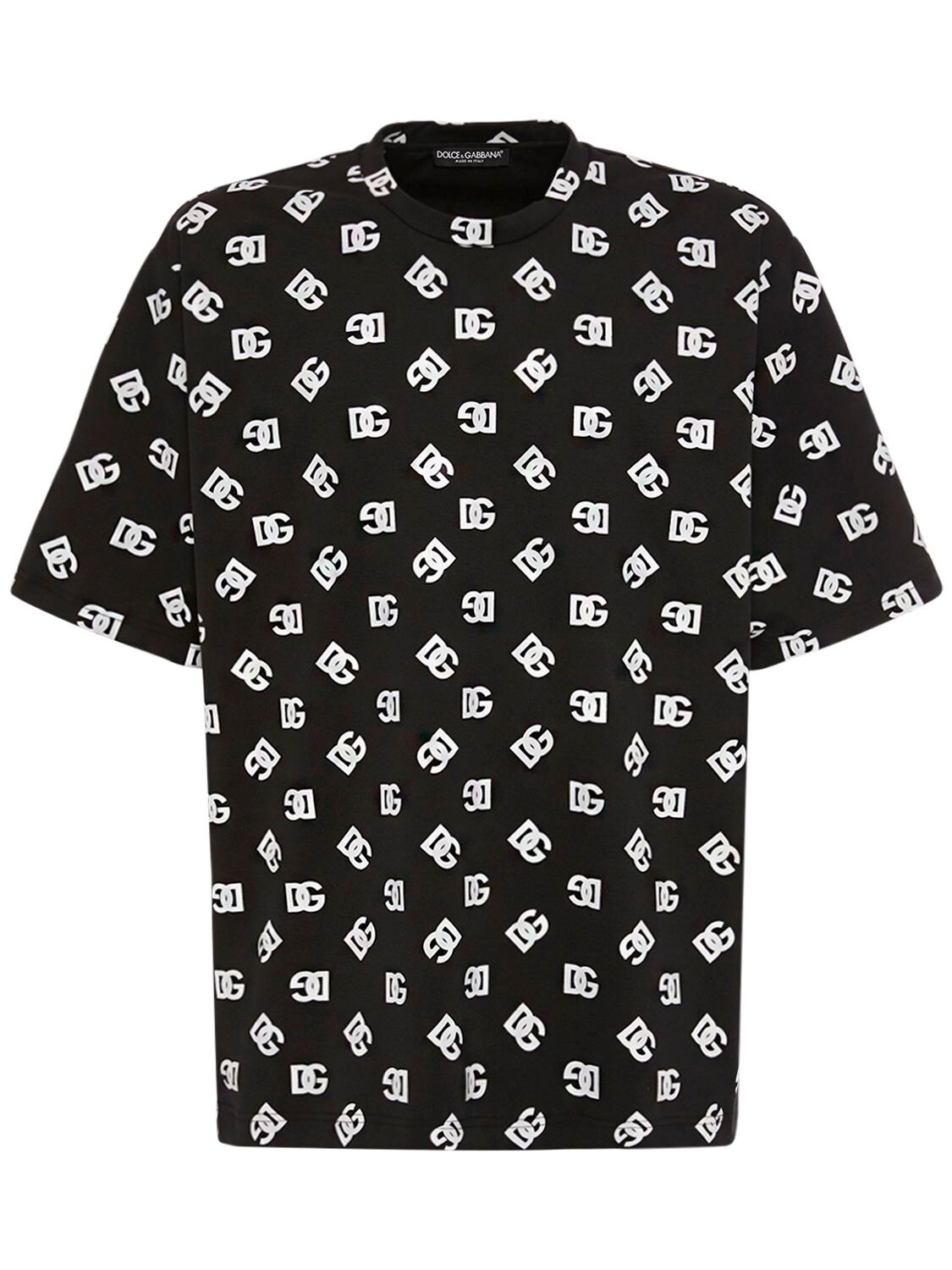 DOLCE & GABBANA ALL OVER LOGO T-SHIRT