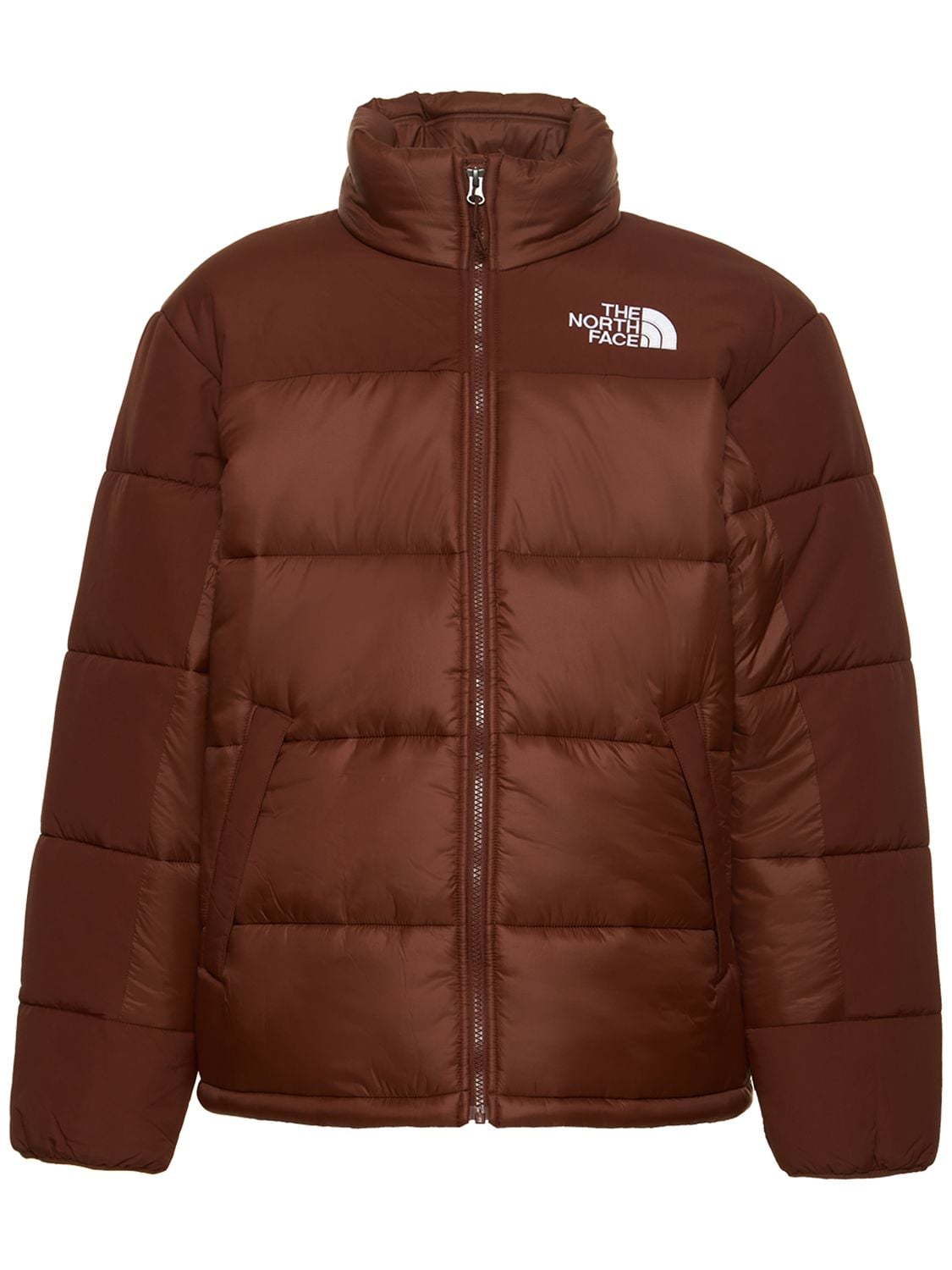 The North Face Himalayan Insulated Jacket In Dark Oak