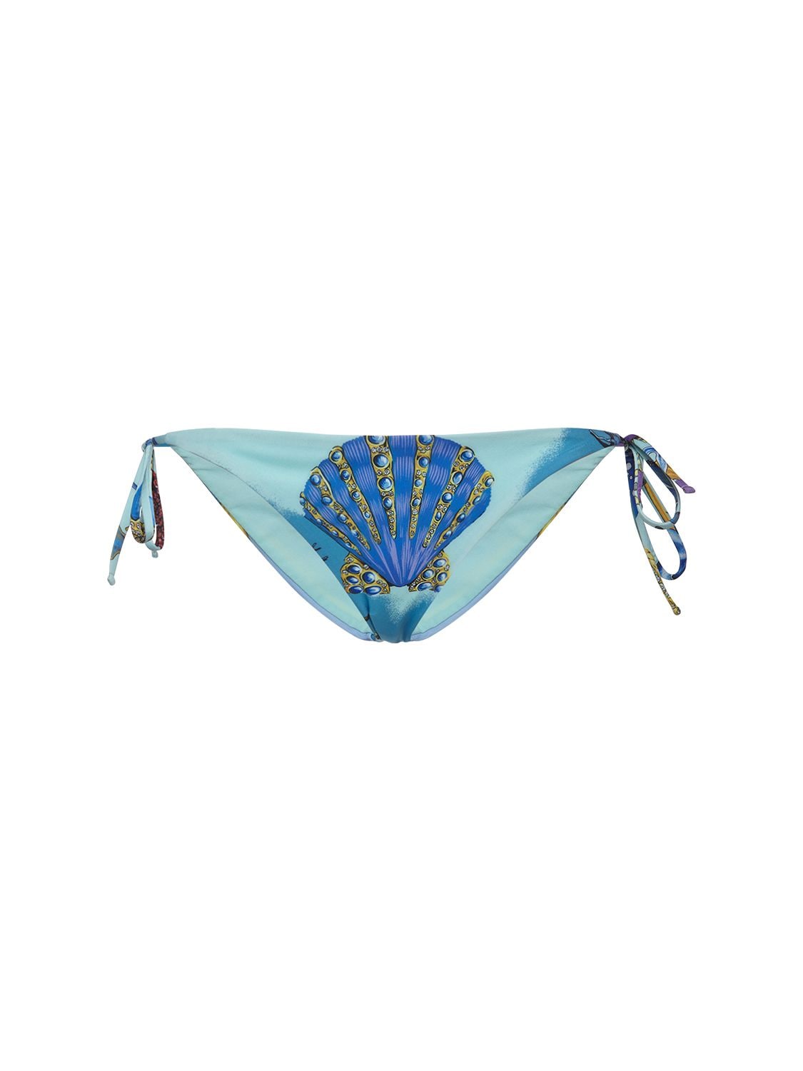 Mer Printed Jersey Bikini Bottoms