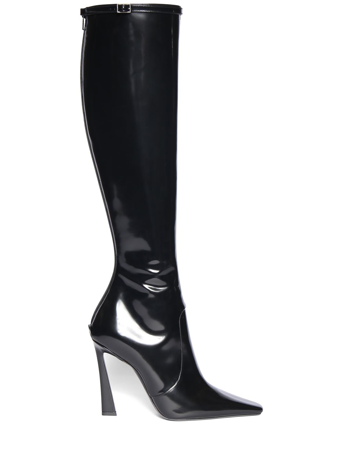 110mm Tess Patent Leather Tall Boots