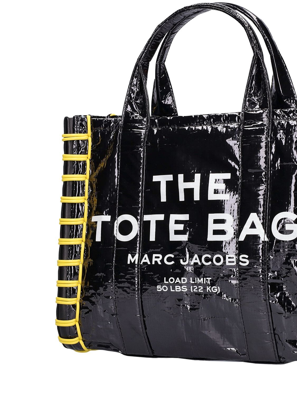 Marc Jacobs (the) Medium The Tarp Crinkle Effect Tote Bag In Black ...