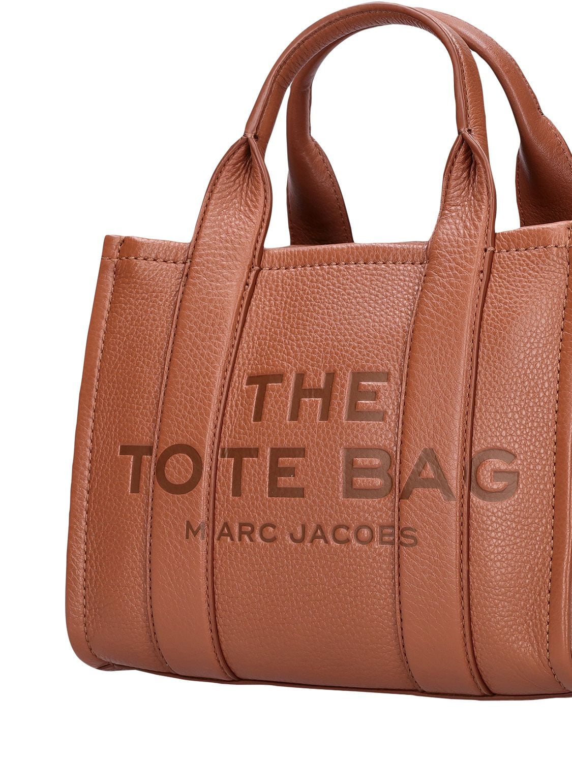 Marc Jacobs The Leather Small Tote Bag in Argan Oil