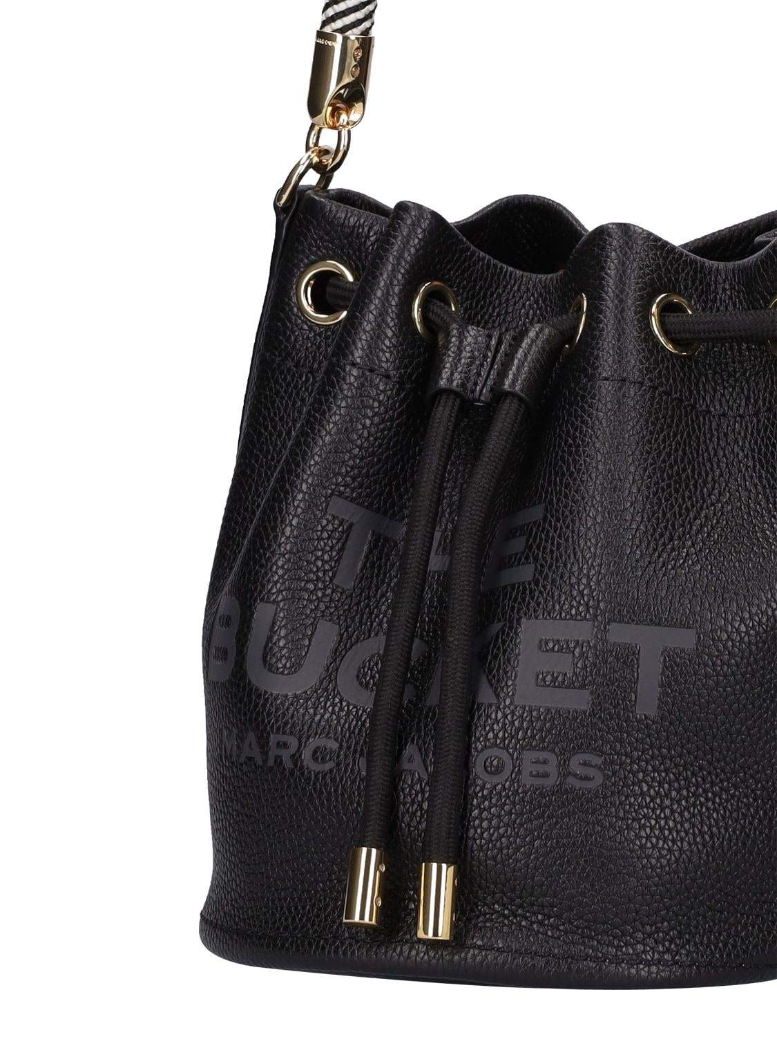 Shop Marc Jacobs (the) The Leather Bucket Bag In Black