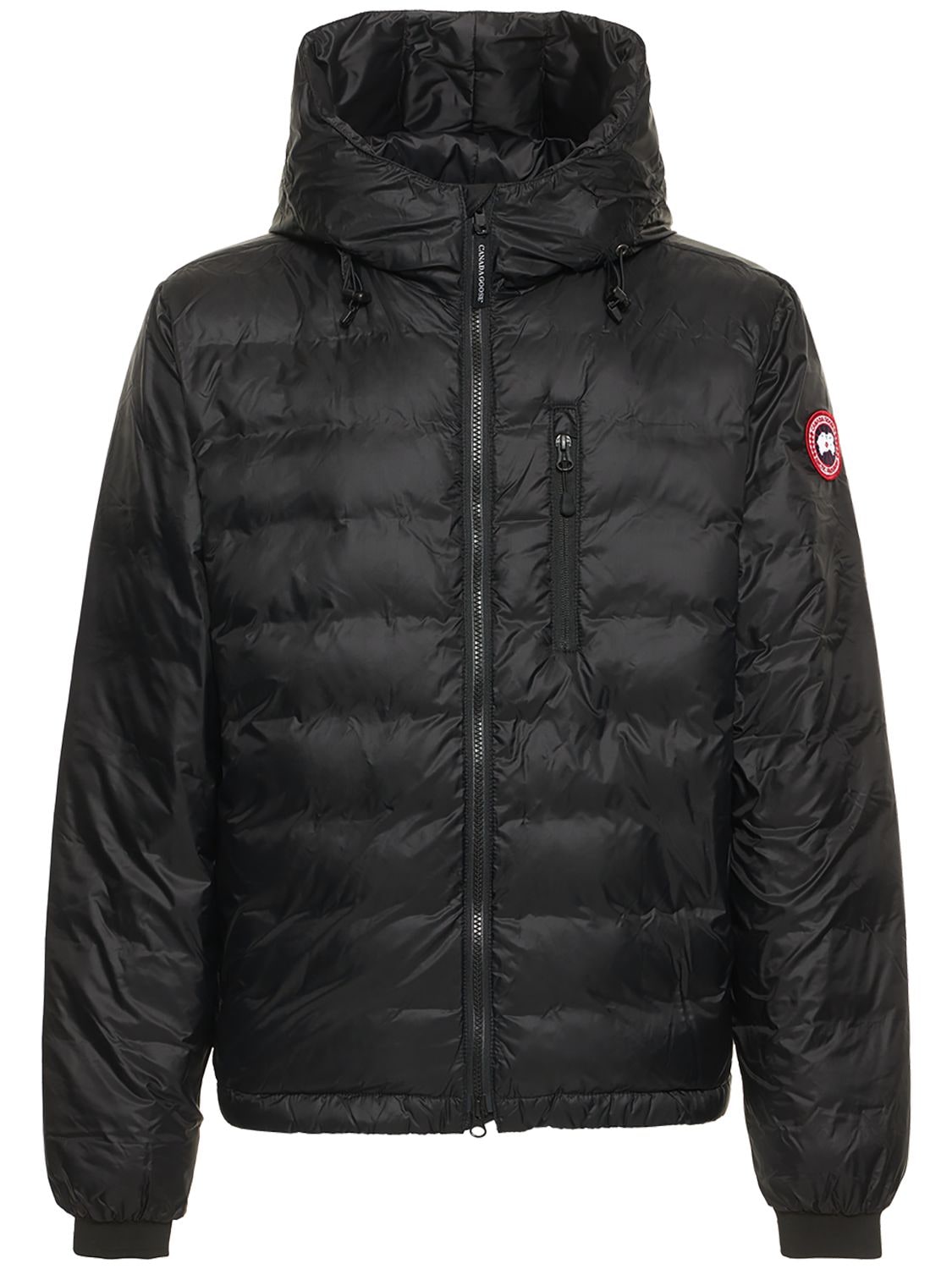 Canada Goose Lodge Hooded Nylon Down Jacket