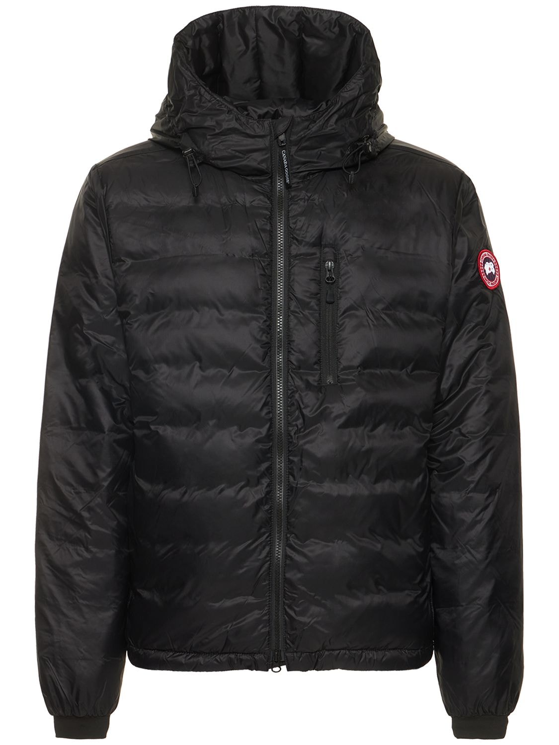 Canada Goose Lodge Hooded Nylon Down Jacket