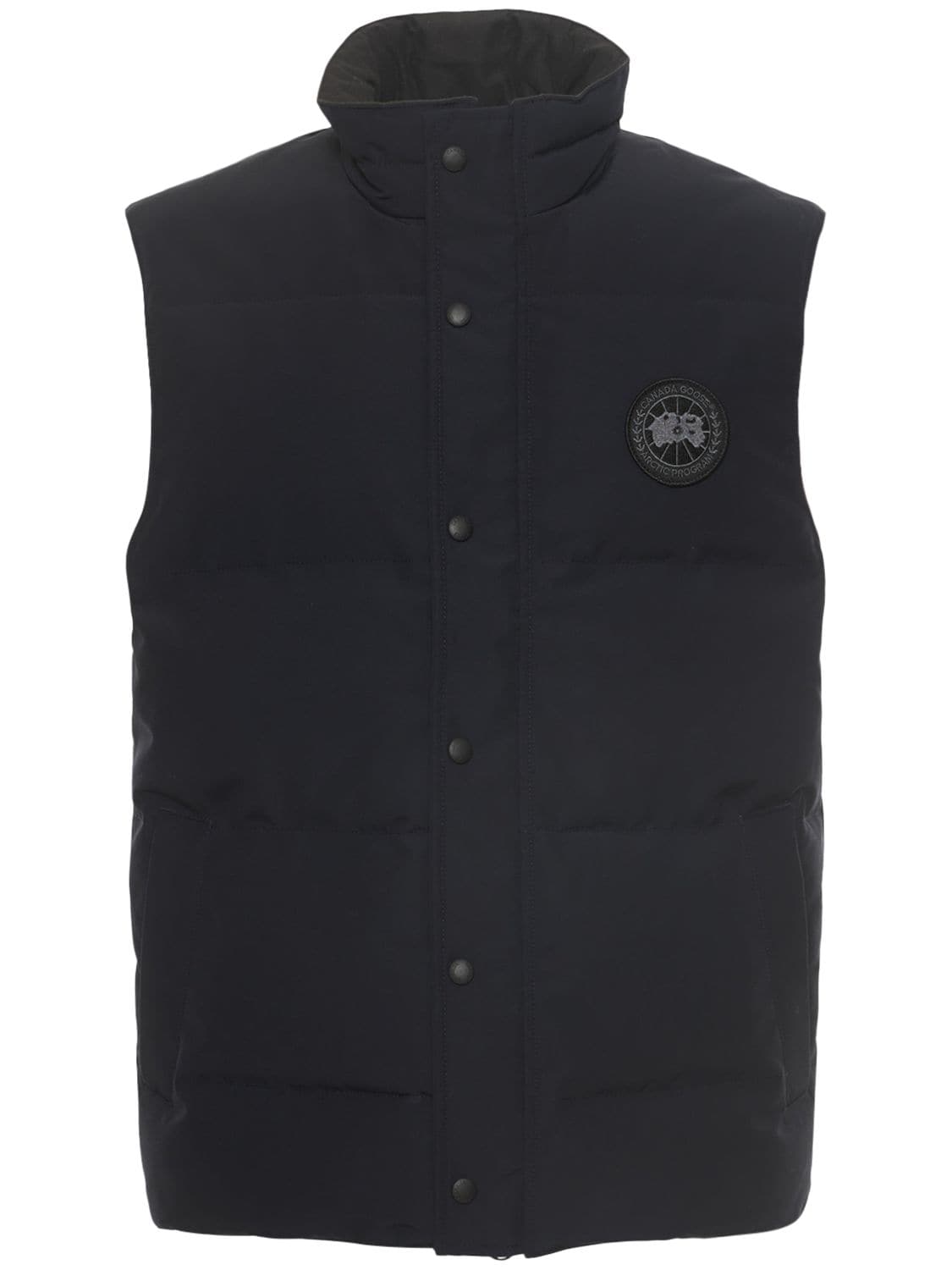 CANADA GOOSE GARSON COTTON BLEND DOWN VEST