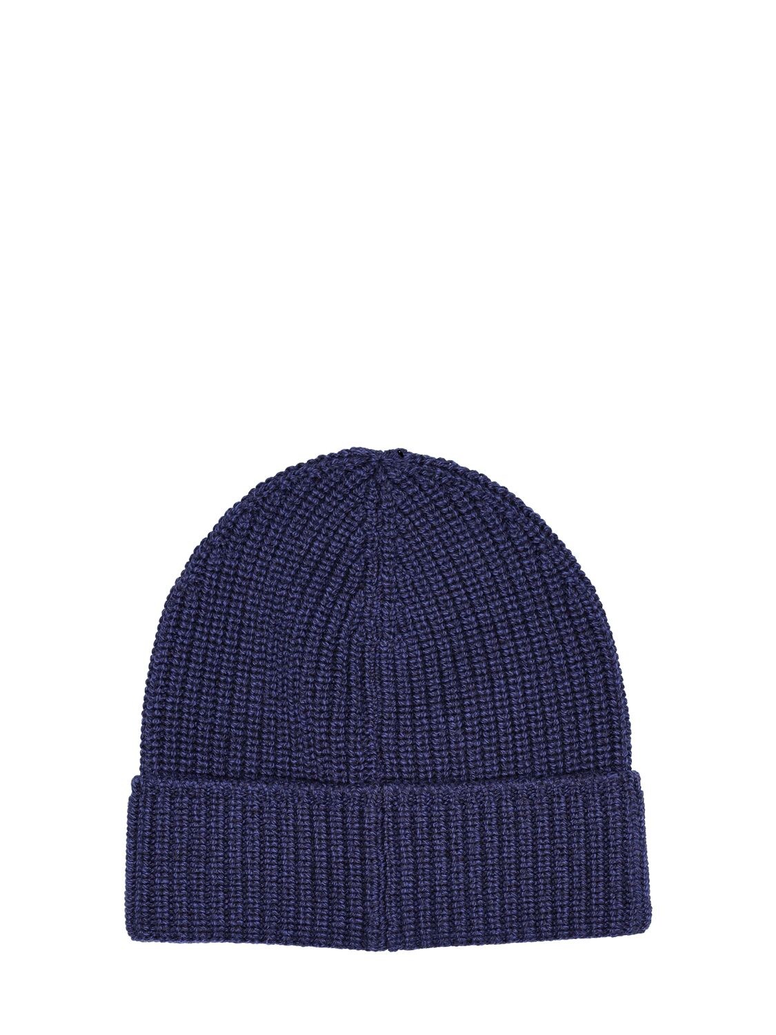 Shop Canada Goose Arctic Disc Rib Toque Wool Hat In Navy Heather