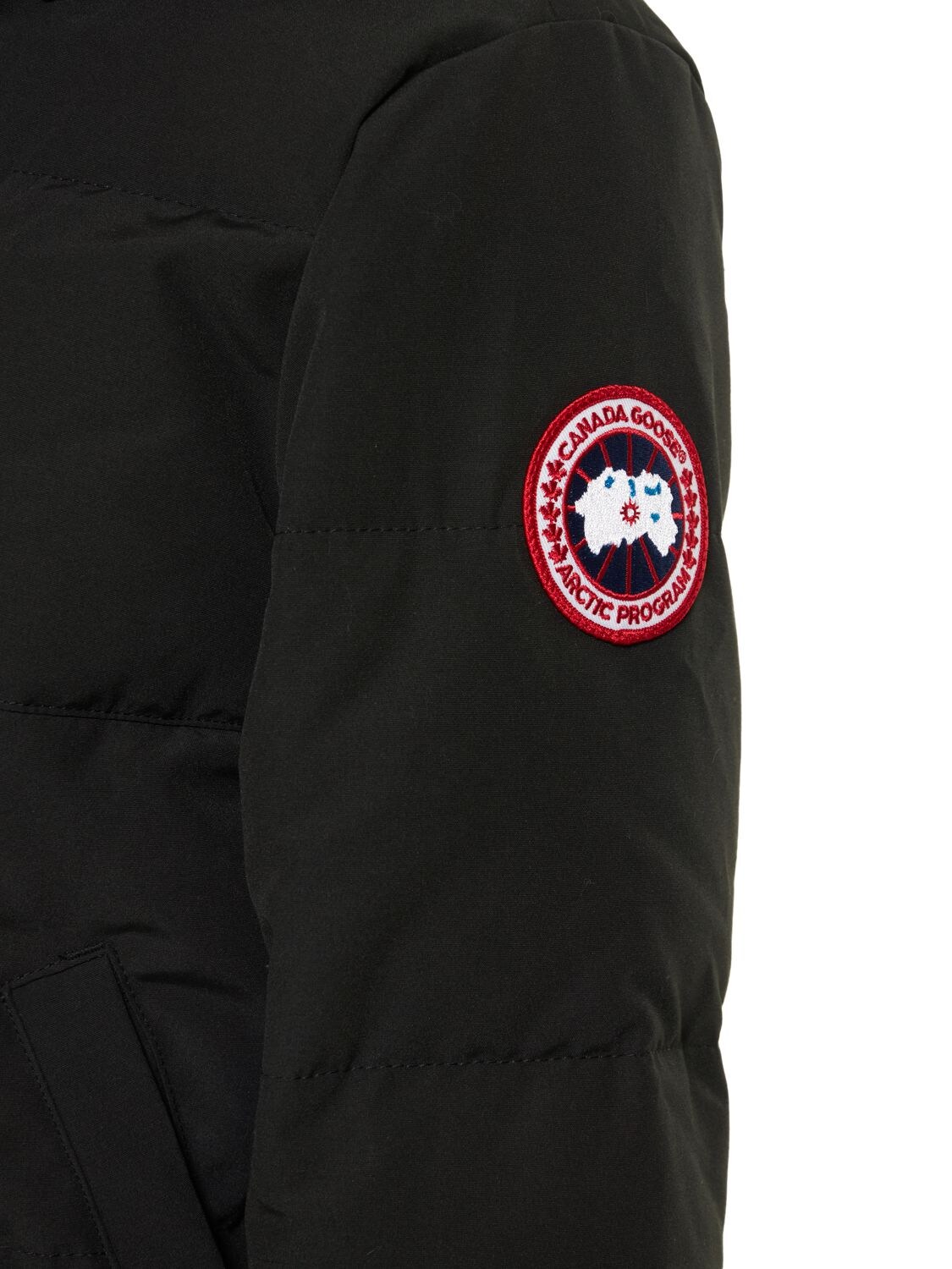 Shop Canada Goose Mystique Down Parka In Black