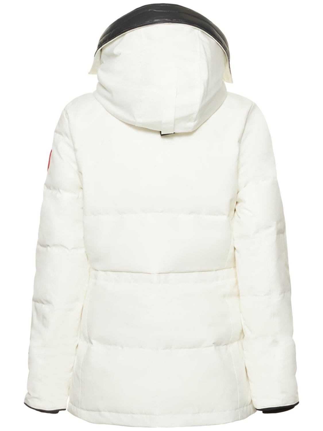 Shop Canada Goose Chelsea Down Parka In White