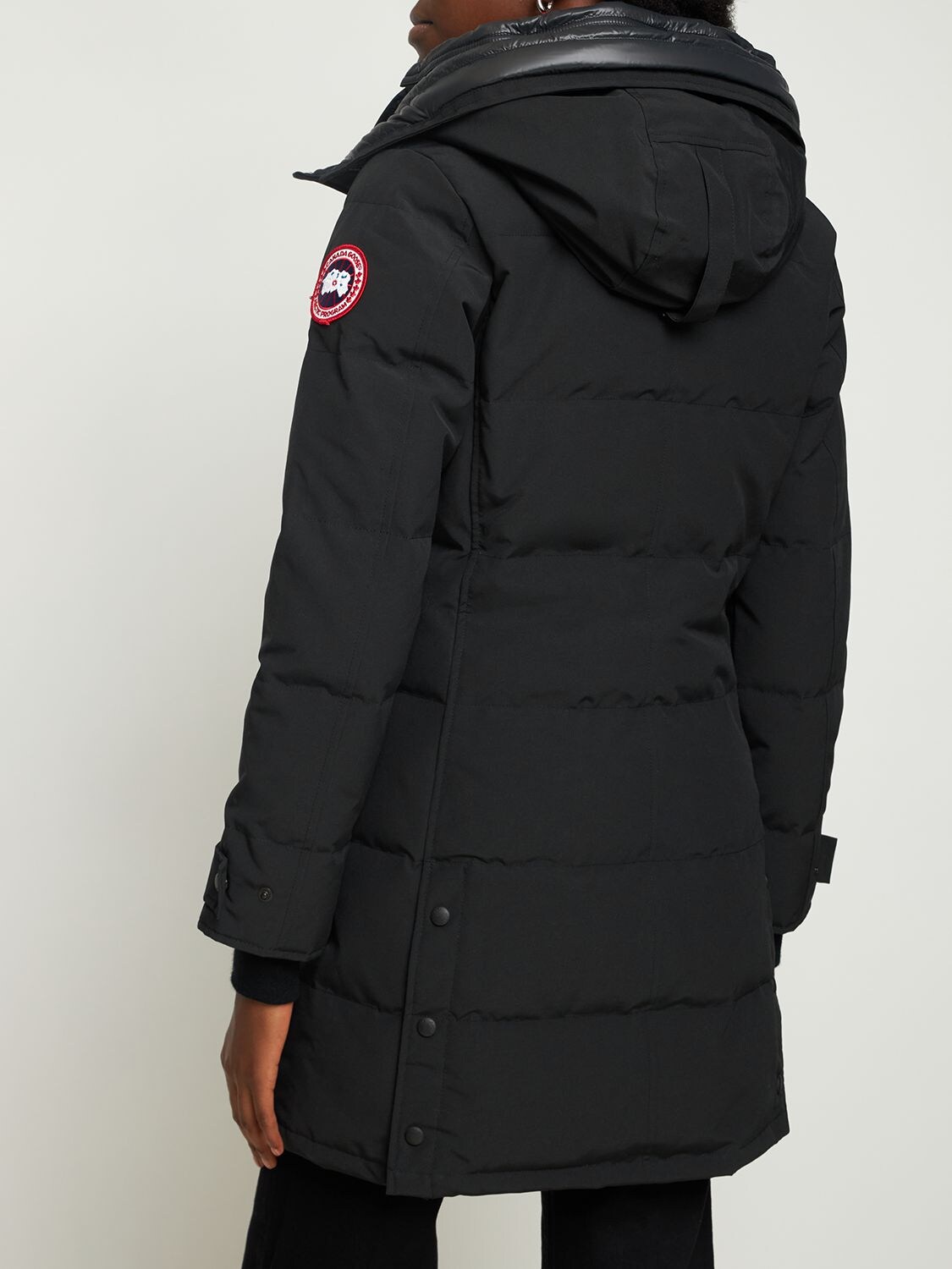 Shop Canada Goose Shelbourne Down Parka In Black