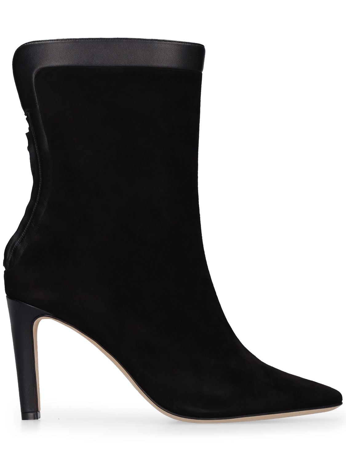 90mm Zufapla Suede Ankle Boots