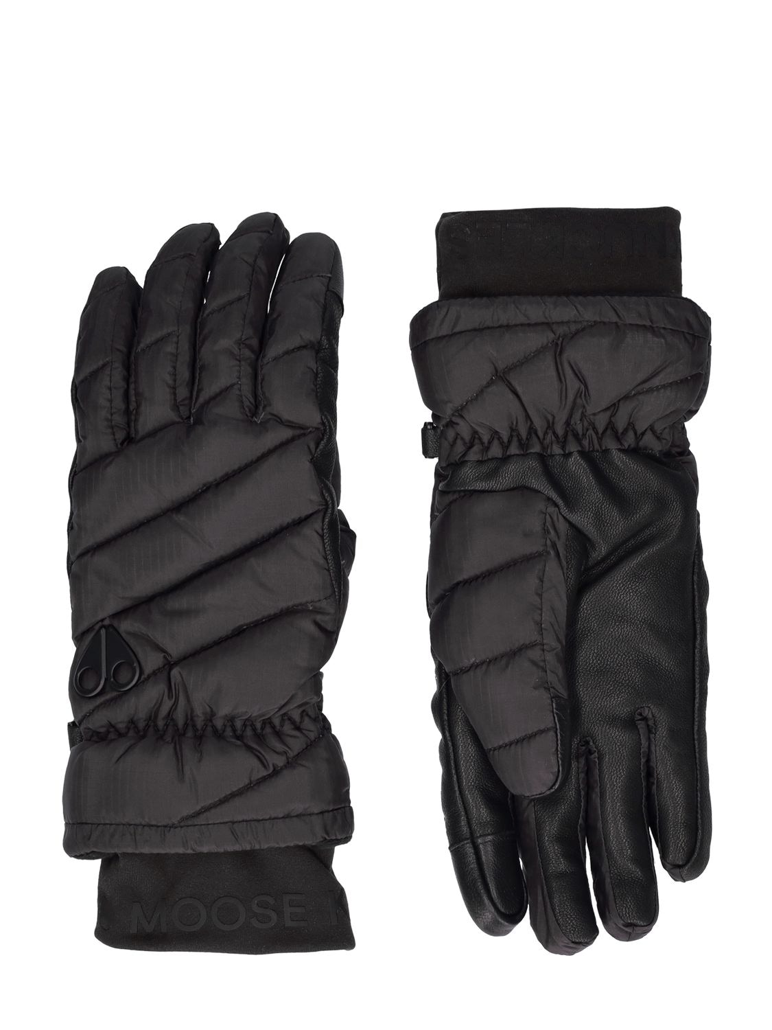 Moose Knuckles Hennessey Gloves In Black