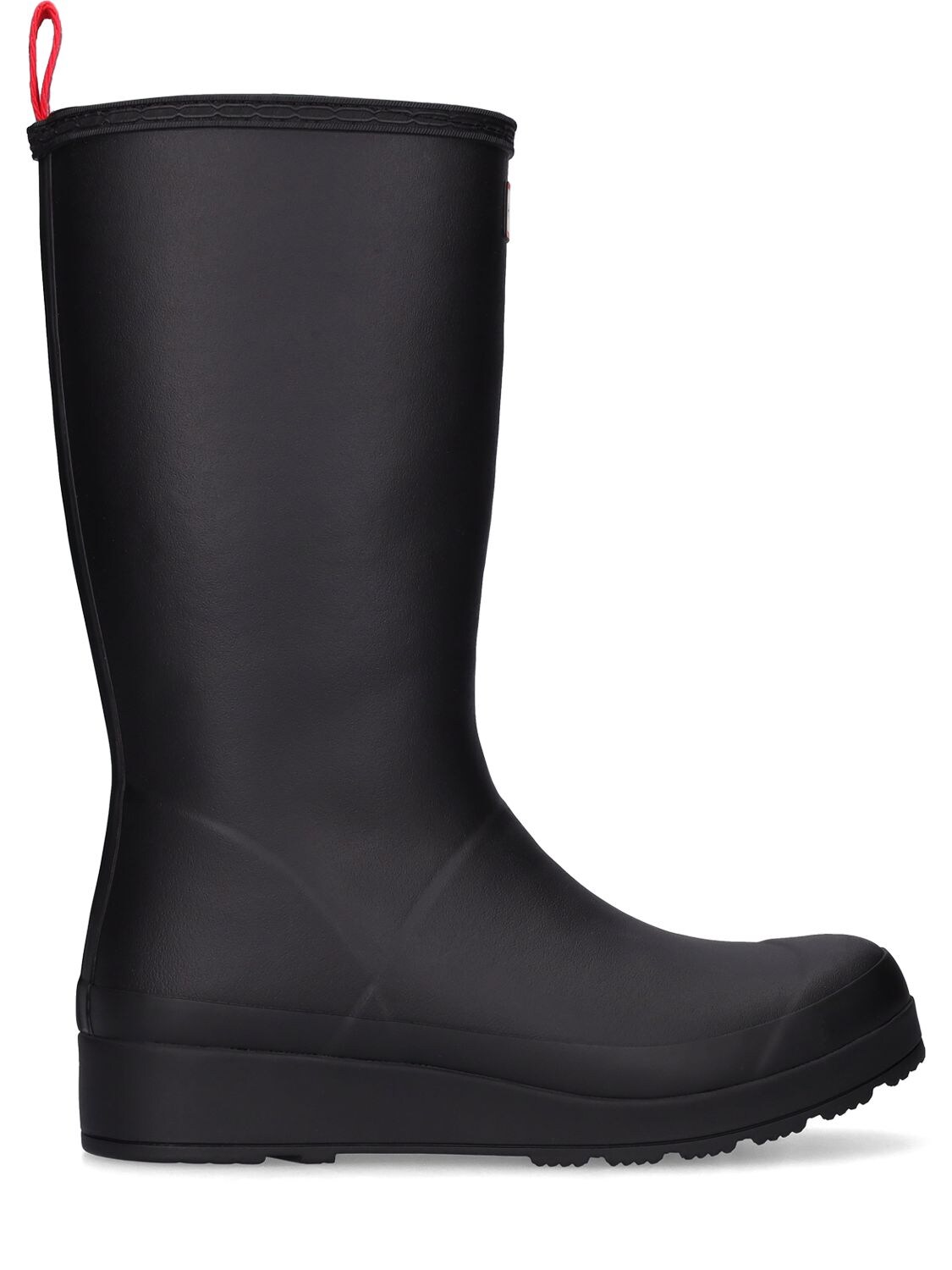 Hunter Play Tall Sherpa Boots In Black