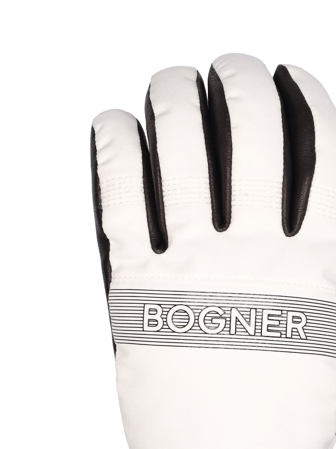 Shop Bogner Hilla R-tex Gloves In White