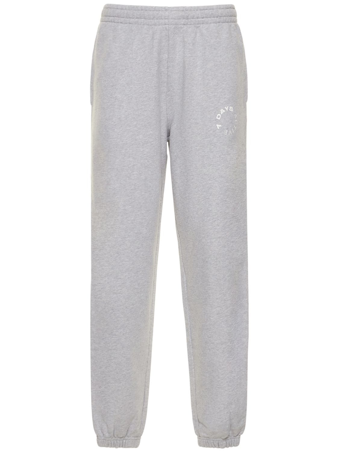 7 DAYS ACTIVE MONDAY COTTON HIGH WAIST SWEATPANTS