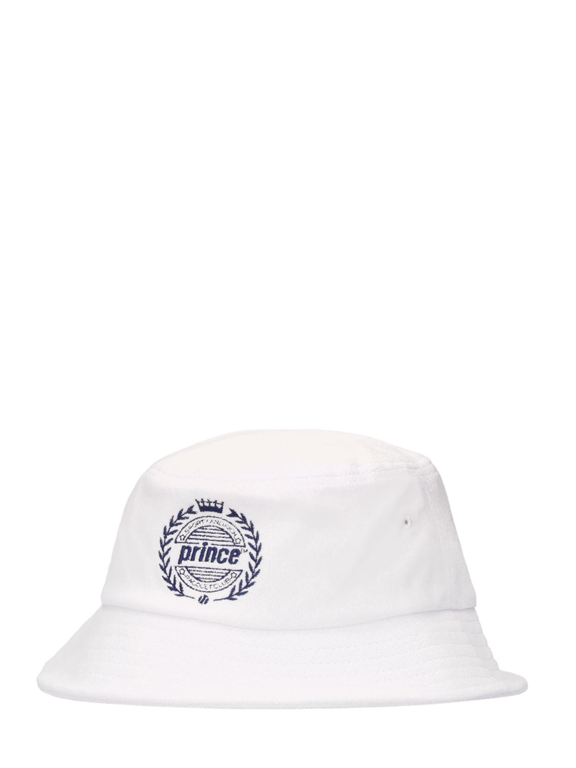 Sporty And Rich Sporty & Rich X Prince Cotton Bucket Hat In White