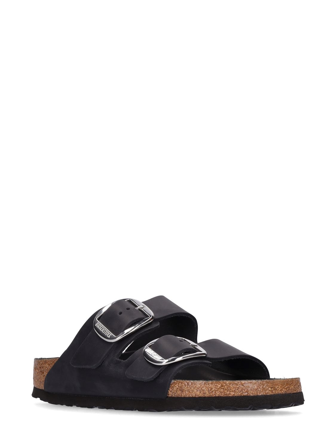 BIRKENSTOCK ARIZONA BIG BUCKLE OILED LEATHER SANDALS 