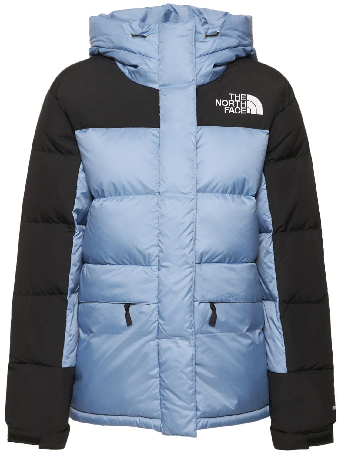 The North Face Blue Himalayan Insulated Parka Coat In Light Blue