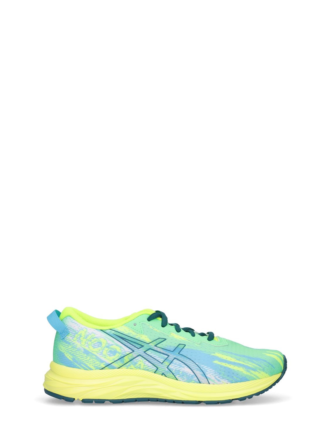 Asics Kids' Gel-noosa Tri 13 Recycled Poly Sneakers In Yellow,multi