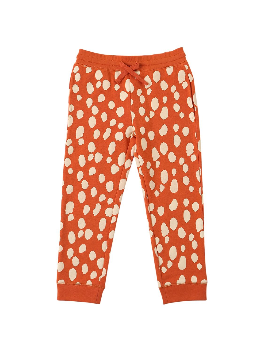 STELLA MCCARTNEY PRINTED ORGANIC COTTON SWEATPANTS